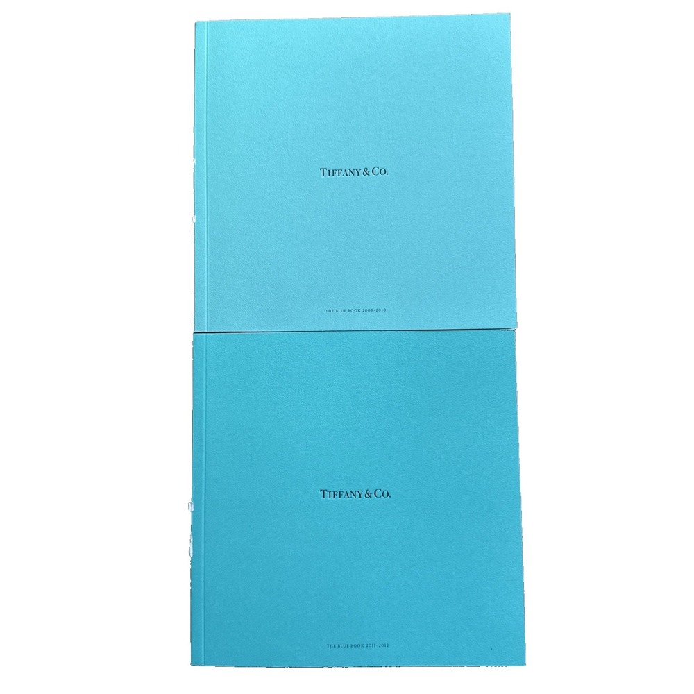 Tiffany & Co. Catalogs Blue Book 2009 / 2010 and 2011 / 2012 Lot of 2